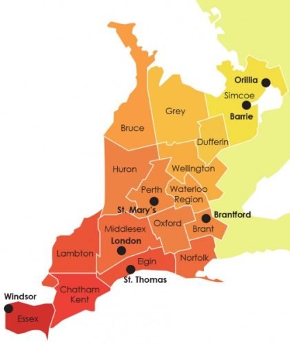 counties